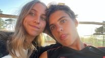 Benicio Gravier y su novia Lola
