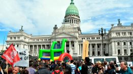 Marcha deudores de billeteras virtuales y discapacidad