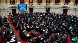 Sesión en Diputados