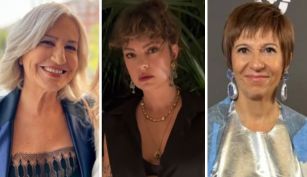 Mercedes Morán, Dolores Fonzi y Alejandra Flechner 