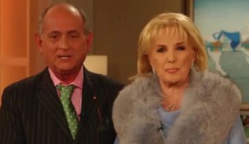 Chiche Gelblung y Mirtha Legrand
