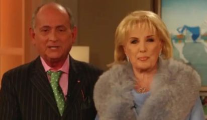 Chiche Gelblung y Mirtha Legrand