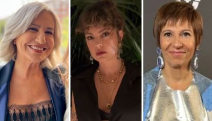 Mercedes Morán, Dolores Fonzi y Alejandra Flechner 