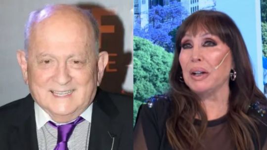 Chiche Gelblung y Moria Casán
