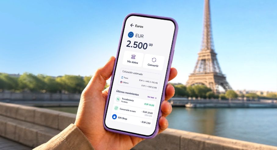 Cuenta virtual en euros