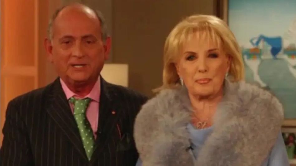 Chiche Gelblung y Mirtha Legrand