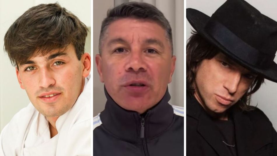 Toto Otero, Pablito Lescano y Joaquín Levinton
