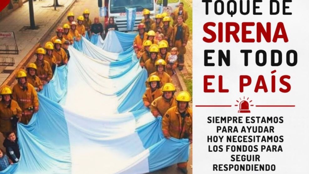 Reclamo sirenazo Bomberos Voluntarios