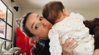Sofía Pachano y su hijo Vito