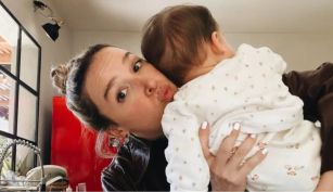 Sofía Pachano y su hijo Vito