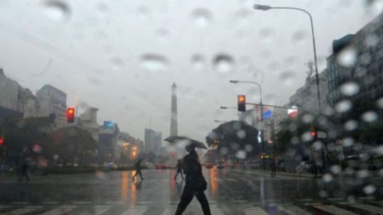 Las lluvias no se van de CABA: cómo estará el clima durante el resto de la semana