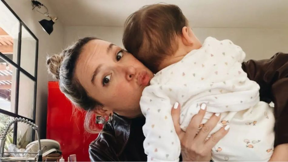Sofía Pachano y su hijo Vito
