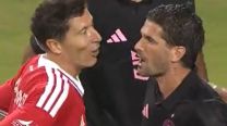 Video: el tenso cruce de De Paul con Lewandowski en la liga de Estados Unidos