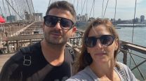 Natalia Pastorutti y su esposo