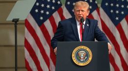 El presidente de EE. UU., Trump, y líderes militares asisten a la conmemoración del 11-S en el Pentágono 11092026