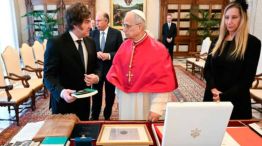 Javier Milei y el papa Leon XIV 11092026