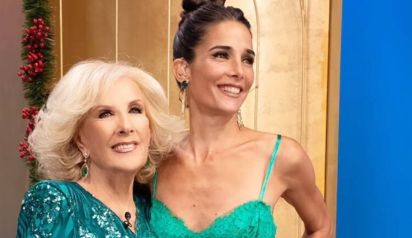Mirtha Legrand y Juana Viale