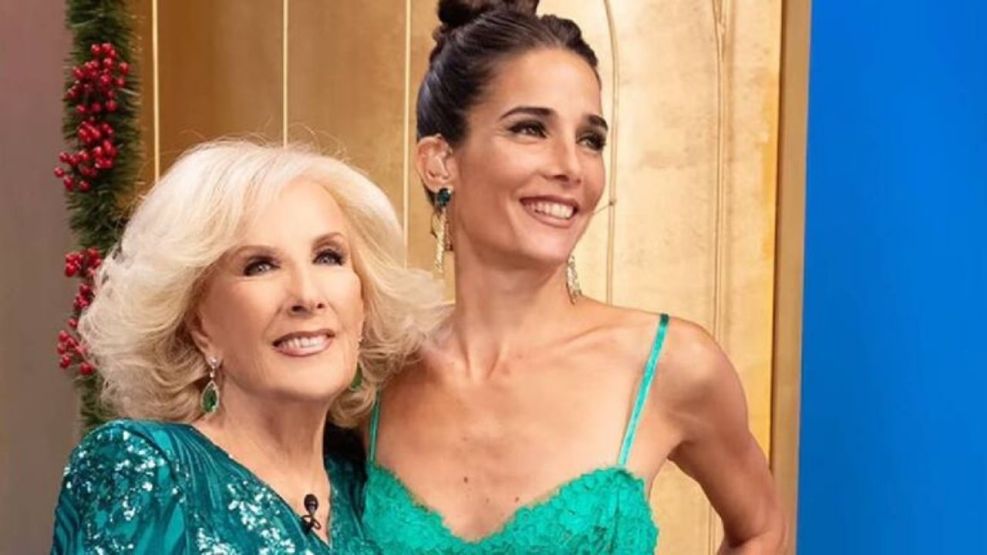 Mirtha Legrand y Juana Viale