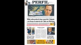 La tapa del Diario PERFIL del sábado 12 de septiembre de 2026