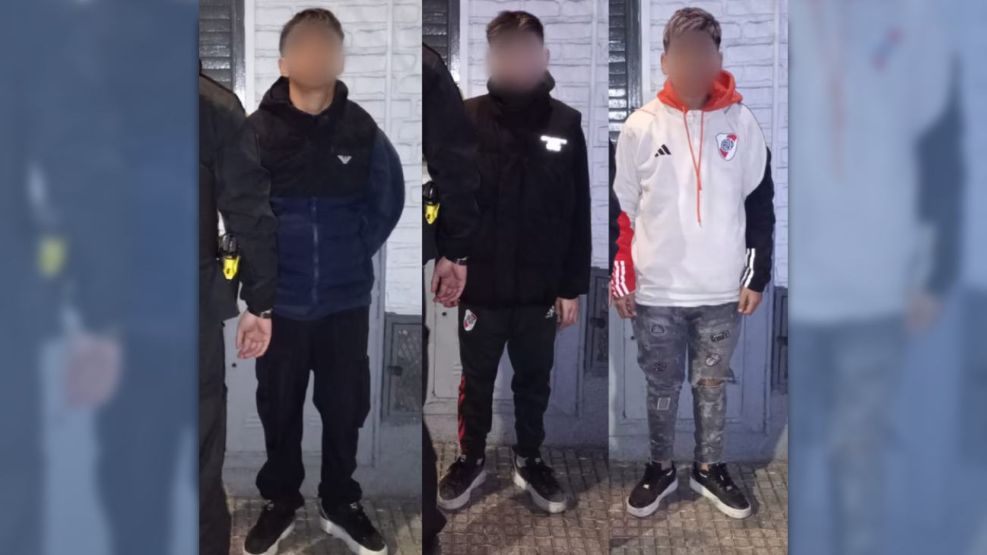 Detenidos por robo en el barrio de Barracas