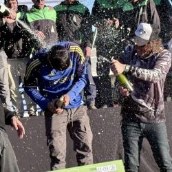 La captura fue obtenida en la zona norte de Pinamar, dentro de la cancha tradicional, y no en el sector al que se accede exclusivamente con vehículos 4x4. 