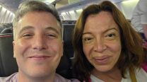Las mejores fotos del cumpleaños de Lizy Tagliani junto a Sebastián Nebot: torta floral, ramo con bombones y una romántica dedicatoria