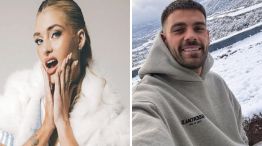 Martita Fort y su novio