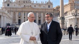 Una delegación de la CGT visitó al papa León XIV para exponer la crisis que atraviesa el país