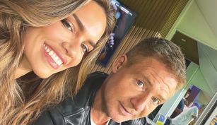 Rocío Robles junto a Adrián Suar