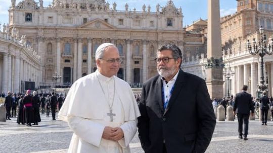Una delegación de la CGT visitó al papa León XIV para exponer la crisis que atraviesa el país