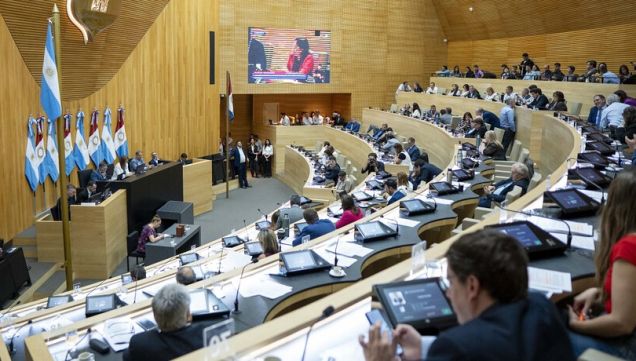 Sesión de la Legislatura de Córdoba
