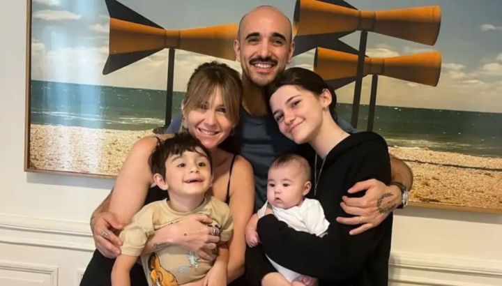 Rosario, la hija de Abel Pintos, cumplió 2 años: “La locurita de la casa”