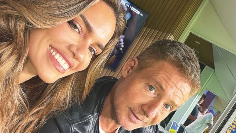 Rocío Robles junto a Adrián Suar