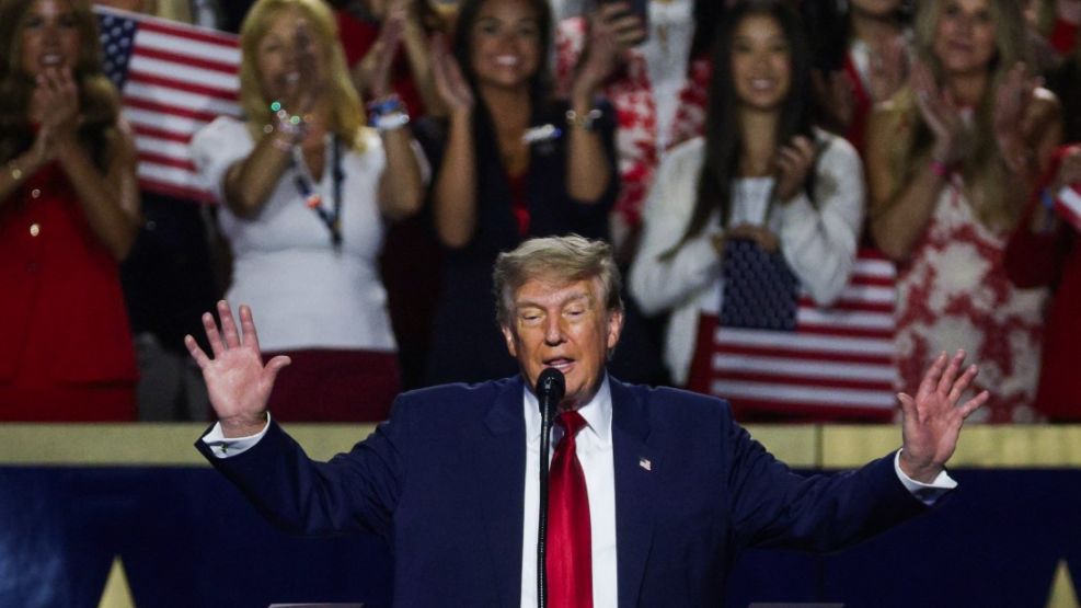 Donald Trump en la Convención Republicana