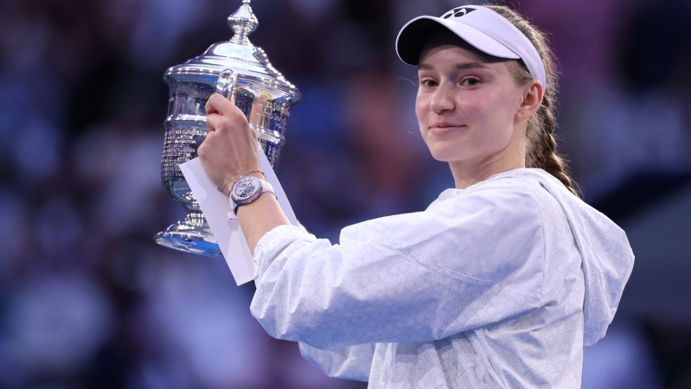 Elena Rybakina, ganadora del US Open