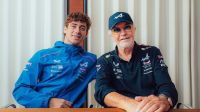 Flavio Briatore y Franco Colapinto