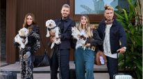 Marcelo Tinelli, Mica Tinelli, Cande Tinelli y el Tirri en Los Tinelli