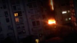 Recoleta: se incendió un departamento de un edificio en Avenida Callao y Quintana