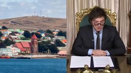 Javier Milei no convence con su nueva narrativa malvinera
