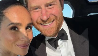 Meghan Markle y el príncipe Harry