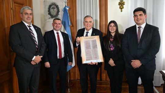 Jaldo destacó el hallazgo de un documento de 1833 sobre las Islas Malvinas