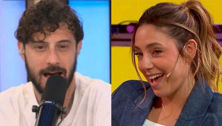 Diego Leuco se sinceró sobre su ida y vuelta con Sofi Martínez en La Peña de Morfi: "Me moría de vergüenza"