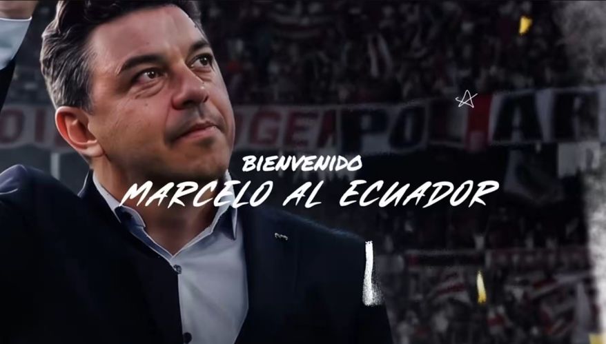 Marcelo Gallardo nuevo DT de Ecuador