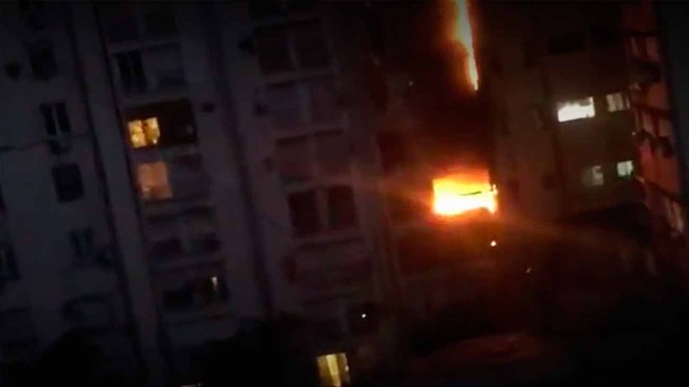 Incendio en Recoleta