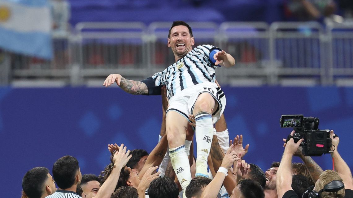 Messi set for 'one last dance' with Argentina in international friendly match