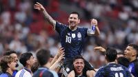 Lionel Messi con la Selección Argentina
