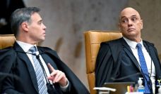 Alexandre de Moraes y André Mendonça, jueces del Supremo Tribunal Federal de Brasil