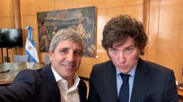 Luis Caputo y Javier Milei