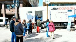 Universidades, clases públicas en Plaza de Mayo 