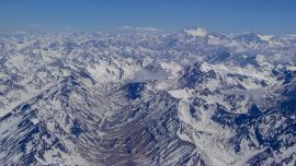 Récord de nieve en la ladera occidental de la Cordillera de los Andes: superó los 10 mil kilómetros cuadrados en agosto